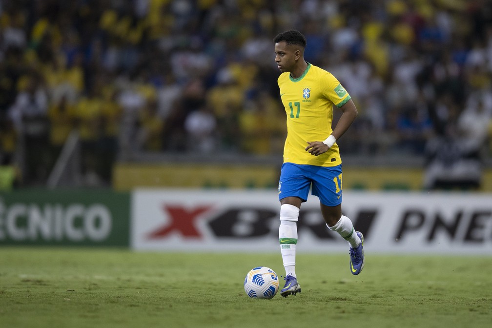 Rodrygo marcou sem primeiro gol pela seleção